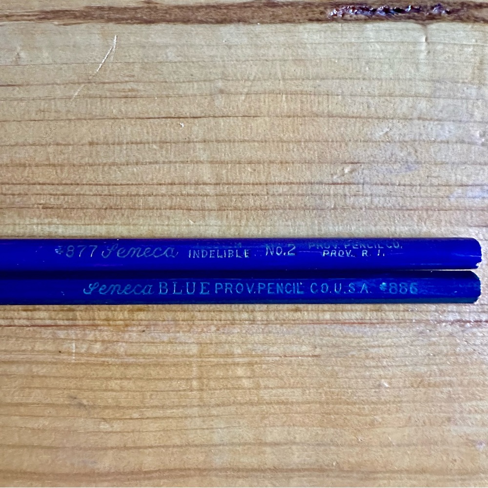 NOS Vintage 1940s Providence Pencil Co Seneca lot of 2